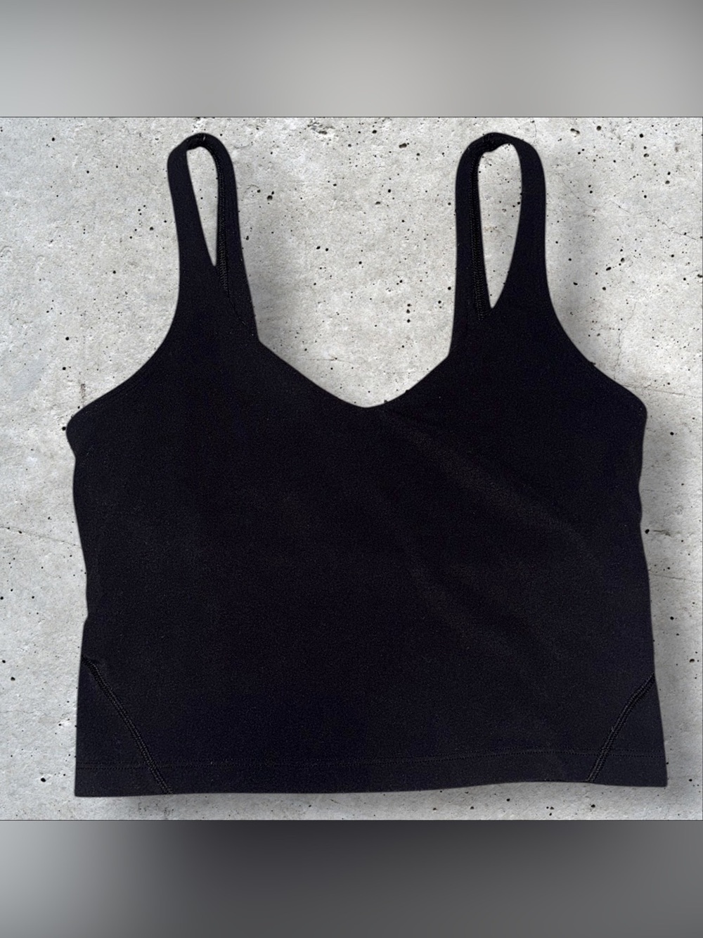 Lululemon align tank black Sz 4